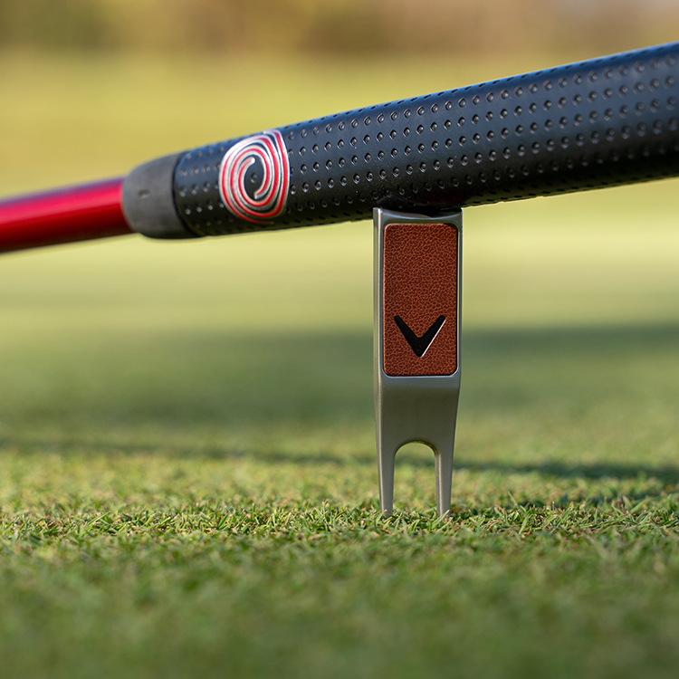 Callaway Leather Divot Tool-Marker Kit