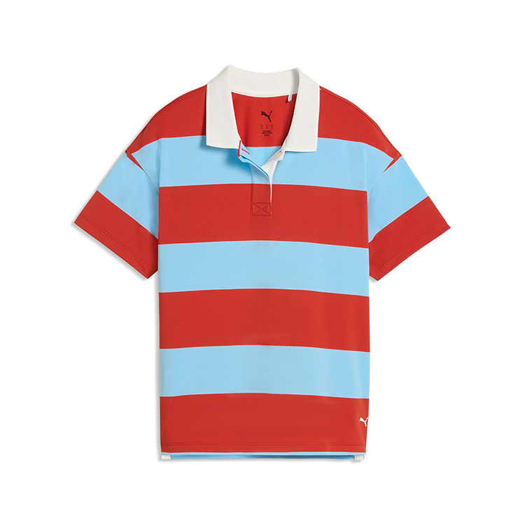 Puma Ladies Cloudspun Rugby Short Sleeve Polo