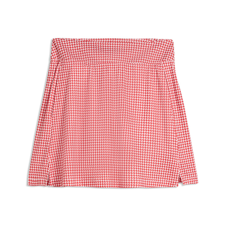 Puma Ladies Cloudspun Lana Mono Check Skirt 16"