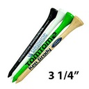 Bulk Wooden Golf Tees 3 1/4" (Shank One Color Imprint)