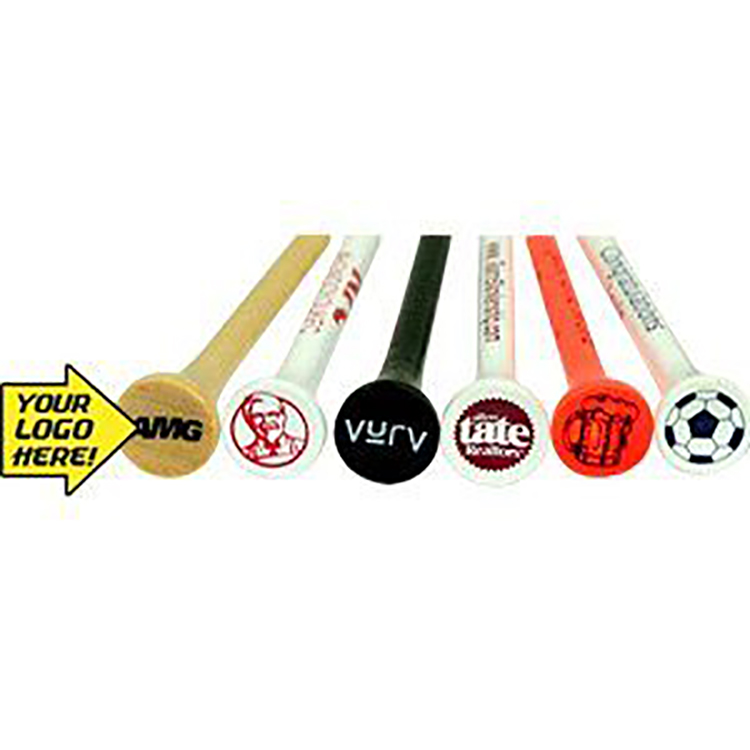 Bulk Wooden Golf Tees 3 1/4" (Shank & Cup One Color Imprint)