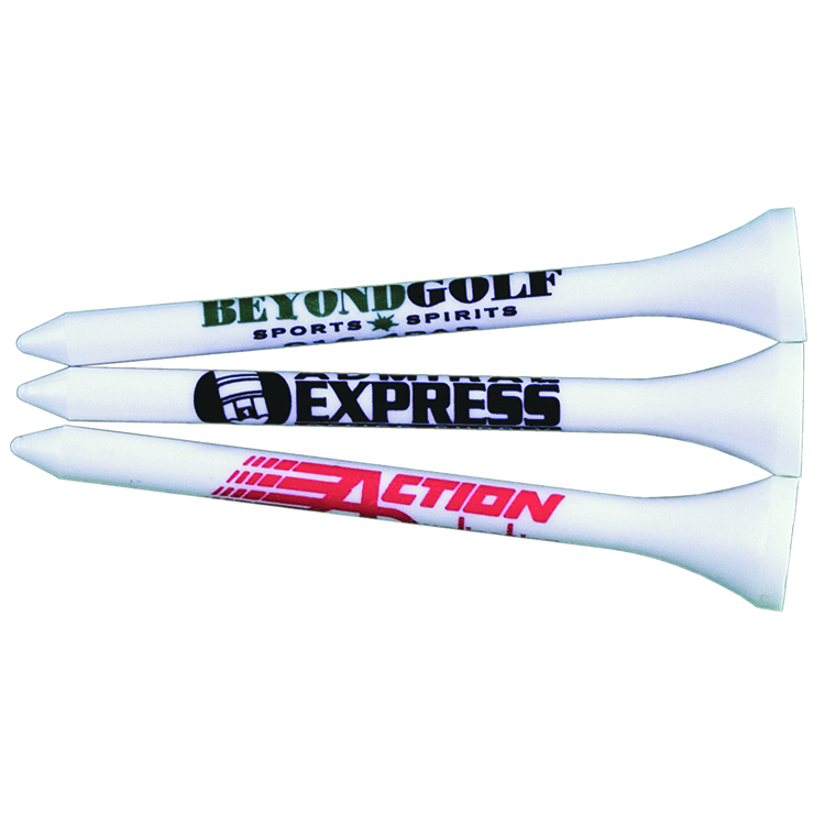 Bulk Tree Saver Eco Friendly Golf Tees 3 1/4" (Shank Two Color Imprint) 