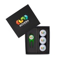 Revo Divot Tool and Golf Ball Mini Presentation Box
