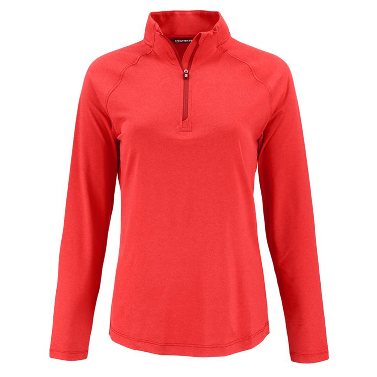Cutter and Buck Ladies Coastline Eco Epic Comfort Recycled Quarter Zip