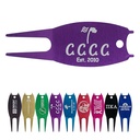 Engraved Aluminum Divot Tool