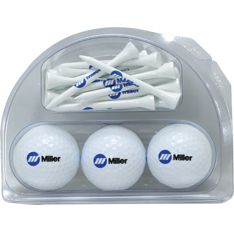 3-Ball Tournament Pack with 2 3/4" Tees