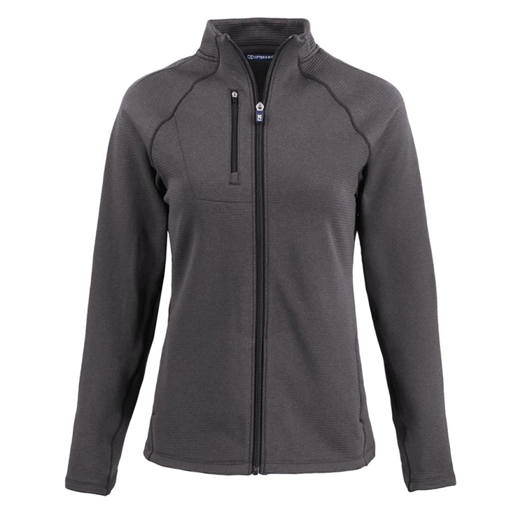 Cutter & Buck Ladies Peshastin Fleece Recycled Hybrid Jacket