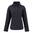 Ladies Point Eco Textured Fleece Recycled Snap Pullover