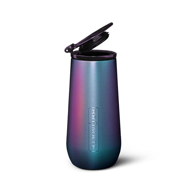 Brumate 12 oz. Champagne Flute with Lid