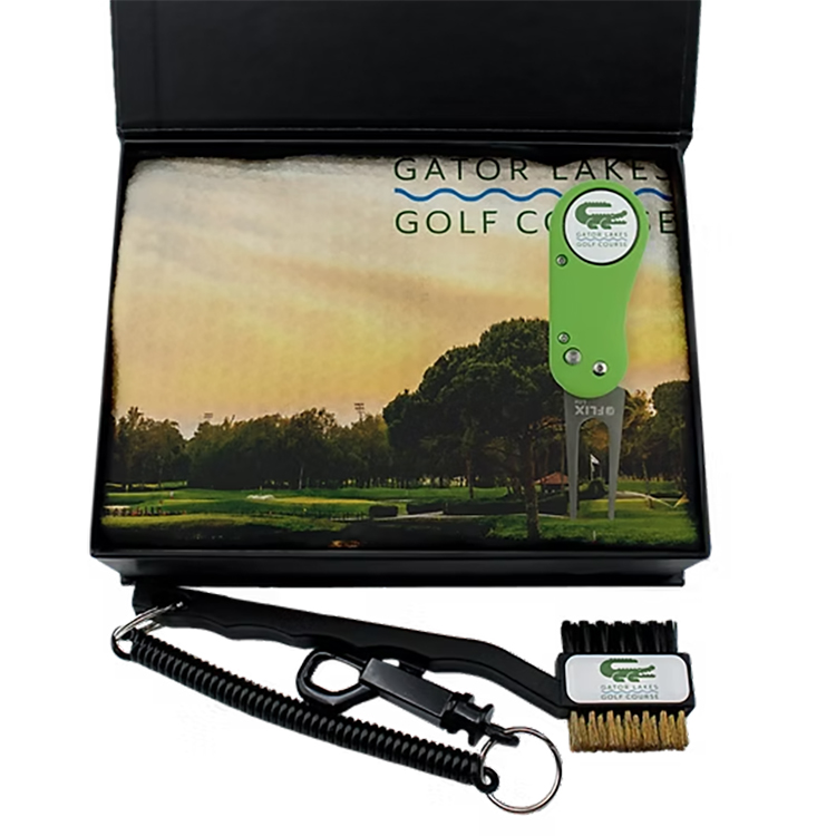 Golf Pro Club Clean Kit with Flix Lite Divot Tool