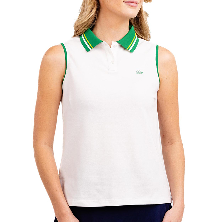 Good Good Ladies Show Out Sleeveless Polo