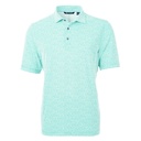 Cutter and Buck Virtue Eco Pique Botanical Print Recycled Polo