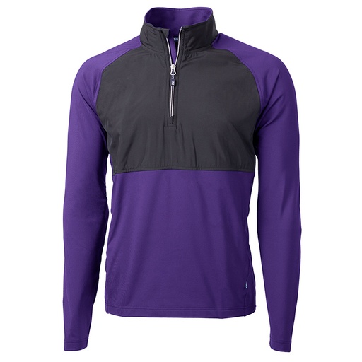 [MCC00034] Cutter and Buck Adapt Eco Knit Hybrid Recycled Quarter Zip