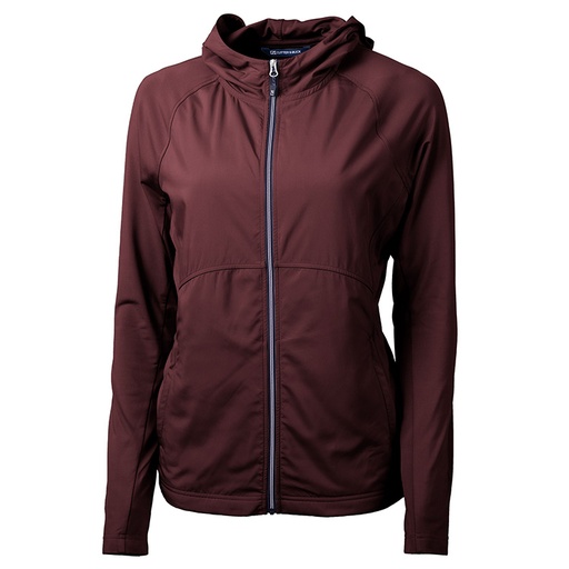 [LCC00008] Cutter and Buck Ladies Adapt Eco Knit Hybrid Recycled Full Zip Jacket