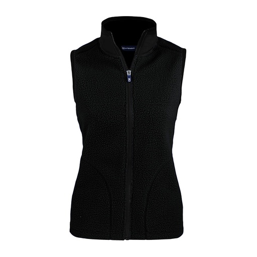 Cutter and Buck Ladies Cascade Eco Sherpa Fleece Vest
