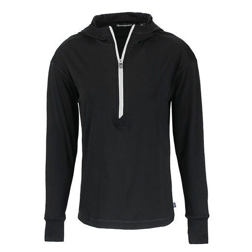 Cutter and Buck Ladies Daybreak Eco Recycled Half Zip Hoodie