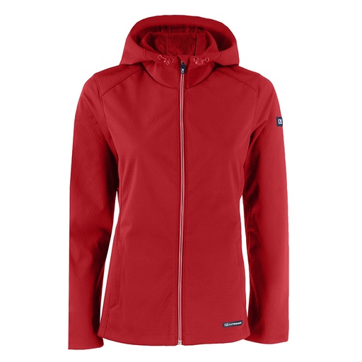 [LCO00066] Cutter and Buck Ladies Evoke Eco Softshell Recycled Full Zip Jacket