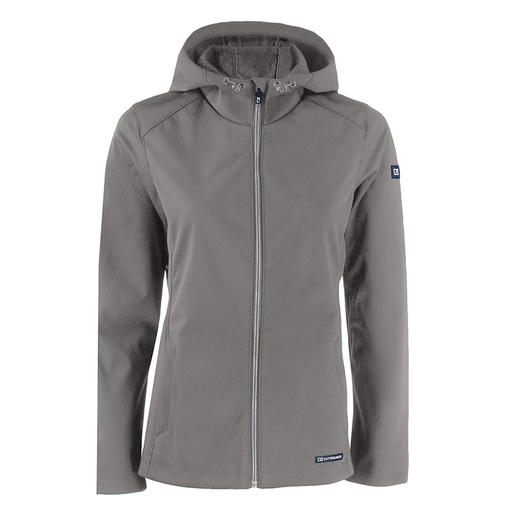 Cutter and Buck Ladies Evoke Eco Softshell Recycled Full Zip Jacket-