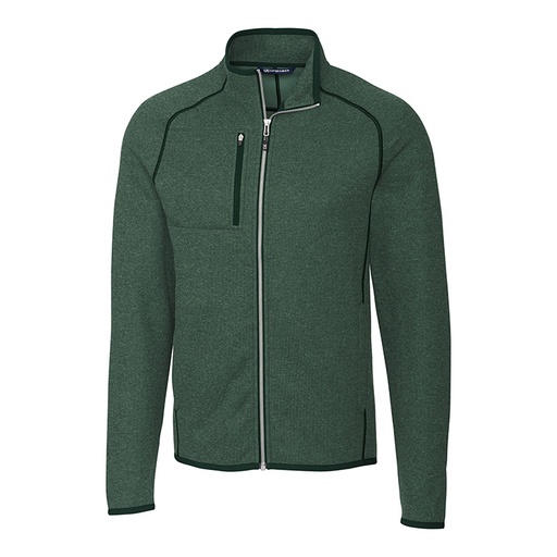 Cutter and Buck Mainsail Sweater-Knit Full Zip Jacket-