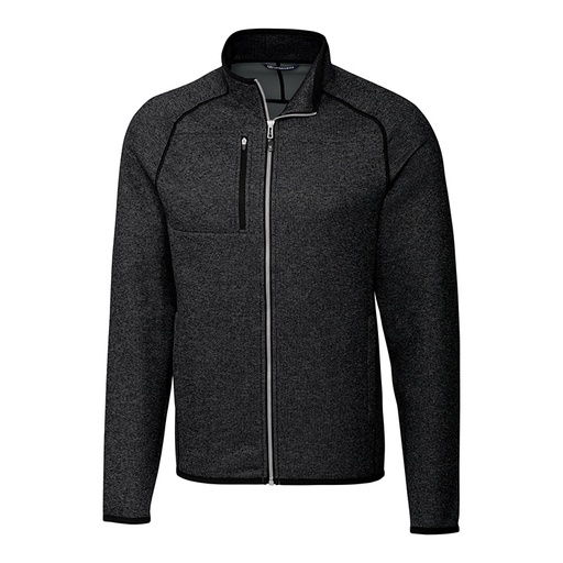 Cutter and Buck Mainsail Sweater-Knit Full Zip Jacket