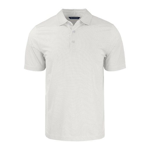 [MCK01284] Cutter and Buck Pike Eco Symmetry Print Stretch Recycled Polo