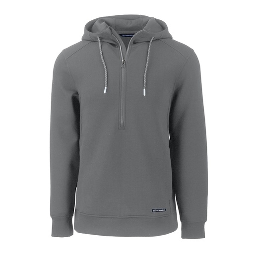 [MCK01279] Cutter and Buck Roam Eco Half Zip Recycled Pullover Hoodie