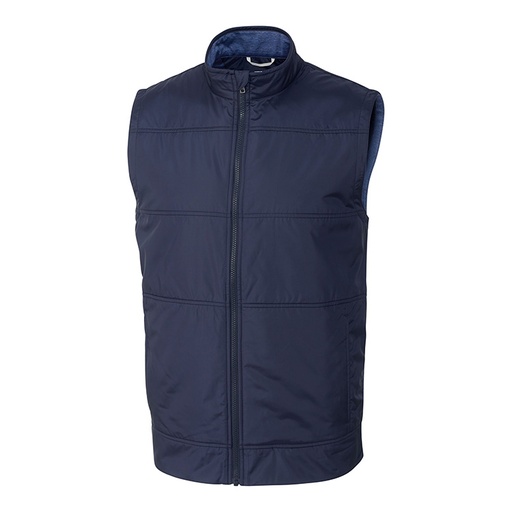 [MCC00008] Cutter and Buck Stealth Hybrid Quilted Windbreaker Vest