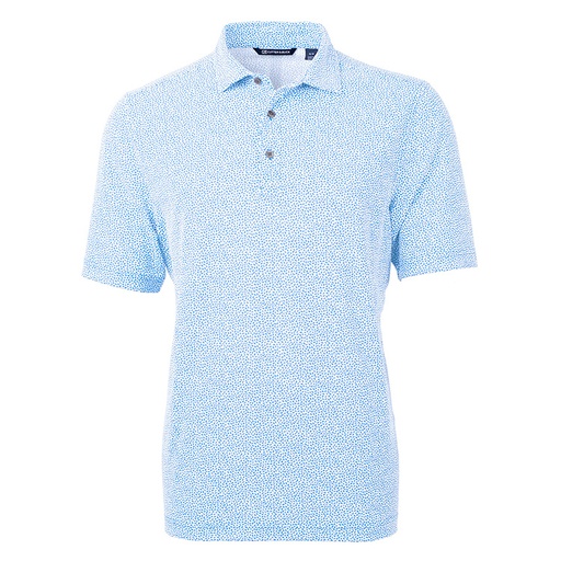 Cutter and Buck Virtue Eco Pique Botanical Print Recycled Polo