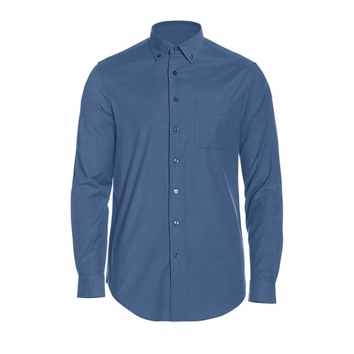 Perry Ellis Heathered Woven Shirt**