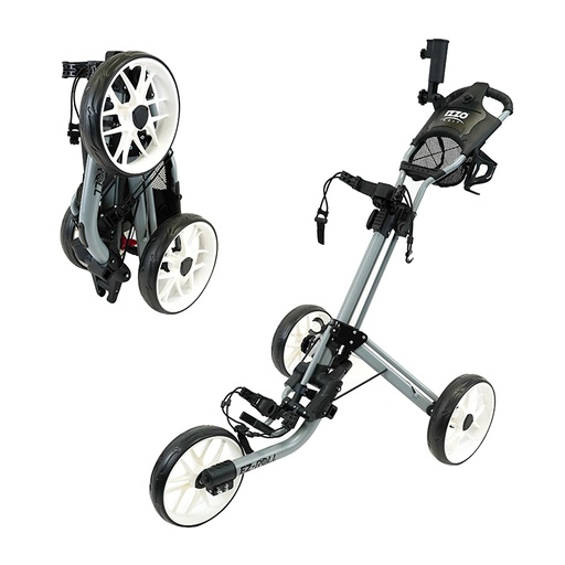 [A99306] Izzo EZ-Roll 3-Wheel Push Cart