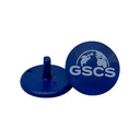 Dime Size Marker with One Color Logo 