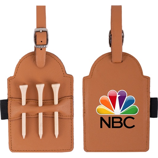 Golf Tee Caddie (Vegetable Leather)*