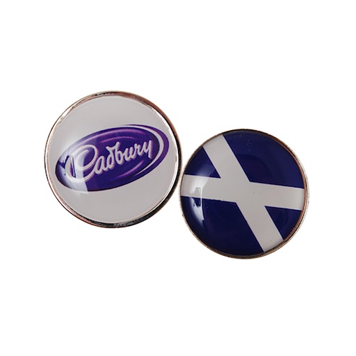 Resin Domed Metal Ball Marker**