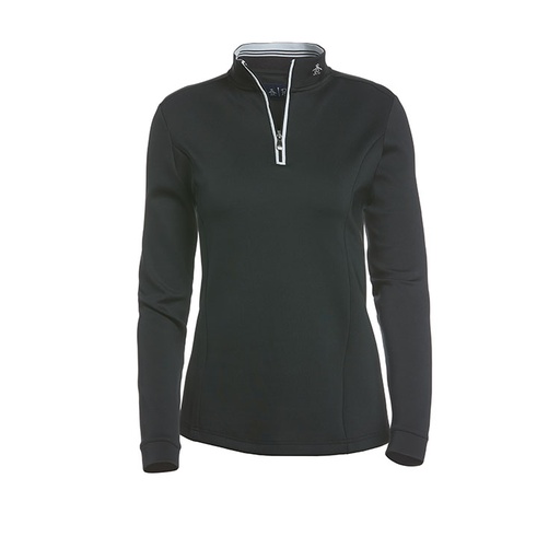Original Penguin Ladies Clubhouse Mock Pullover**