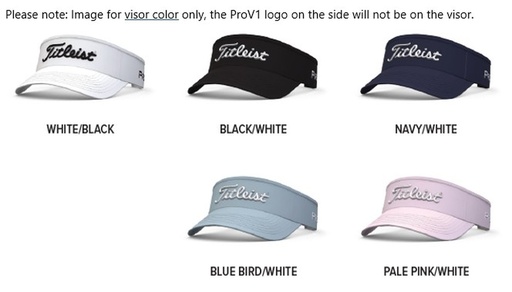 [TH25VTPC] Titleist Tour Performance Visor