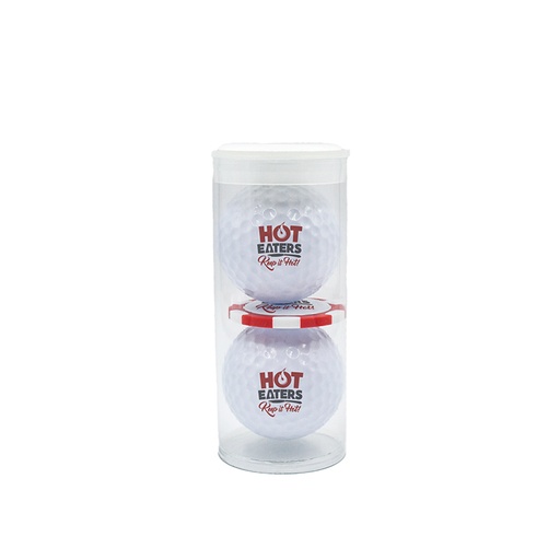 2-Ball Tube with Poker Chip**