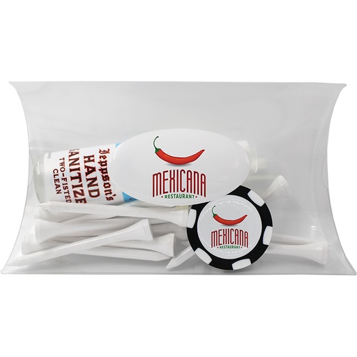 Resin Domed Poker Chip Hand Sanitizer Pillow Pack**
