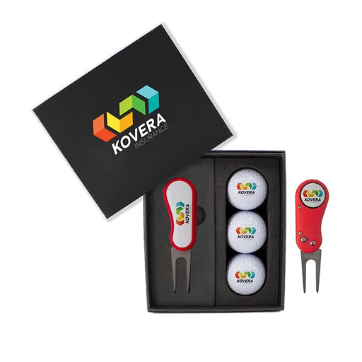 [MPB-FXDS-GB] Flix Lite DS Divot Tool and Golf Ball Mini Presentation Box