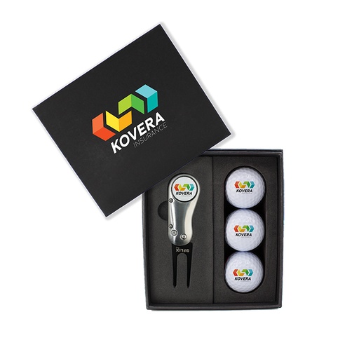 [MPB-FXPRO-GB] Flix Pro 2.0 Divot Tool and Golf Ball Mini Presentation Box