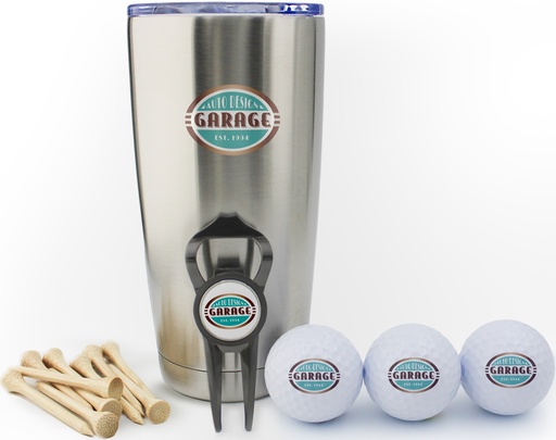 Geo Divot Tool/Bottle Opener Tournament Tumbler**