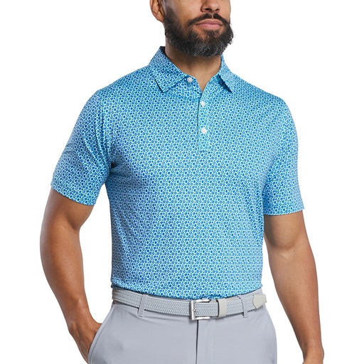 FootJoy Allover Floral Lisle Polo - Athletic Fit*