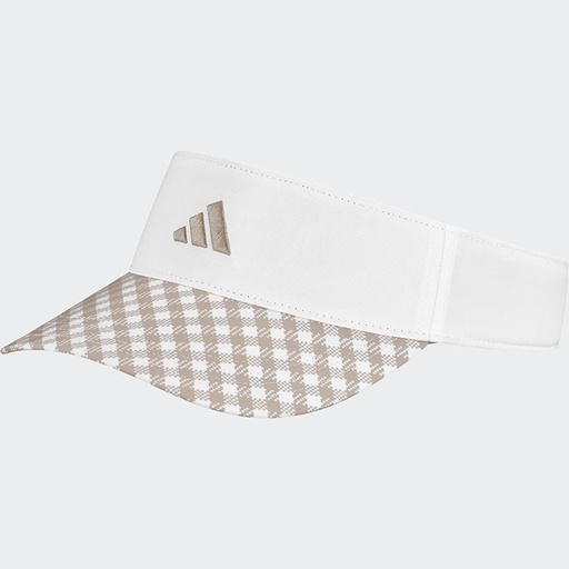 Adidas Ladies Tour Gingham Visor*