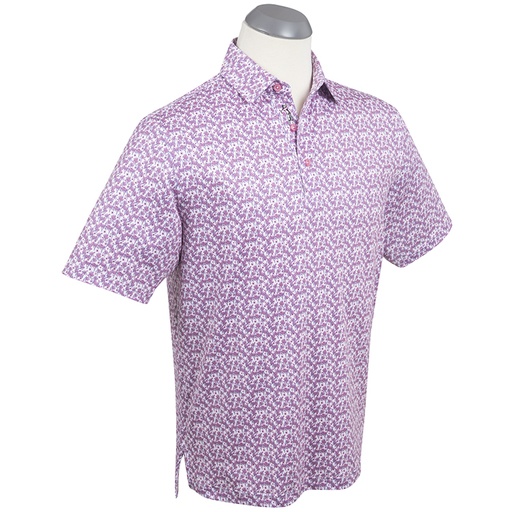 Bobby Jones Performance Palmy Print Polo*