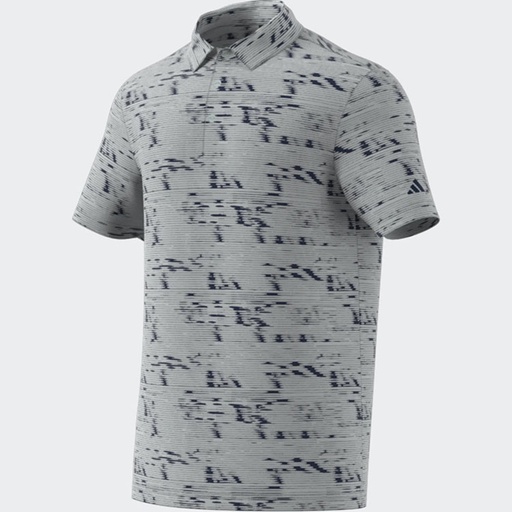 adidas Ultimate365 Textured Stripe Polo**