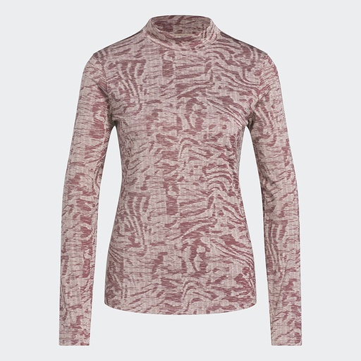 adidas Ladies Ultimate365 Jacquard Mock**