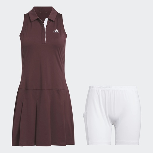 adidas Ladies Ultimate365 Tour Pleated Dress**