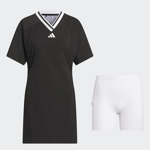 adidas Ladies Beyond the Course V-Neck Adjustable Dress**