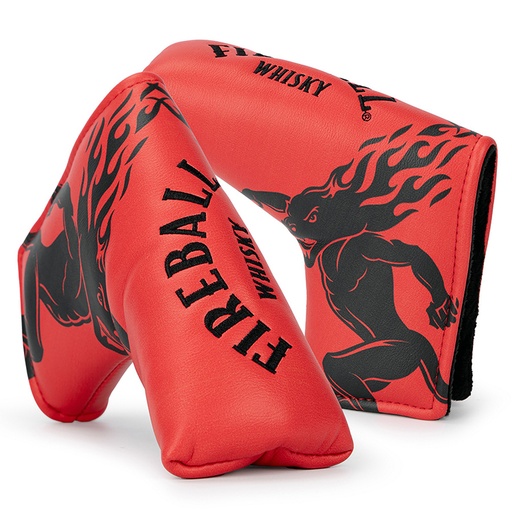 [MCPC-DE] Magnetic Closure Blade Putter Cover with Dual Decoration