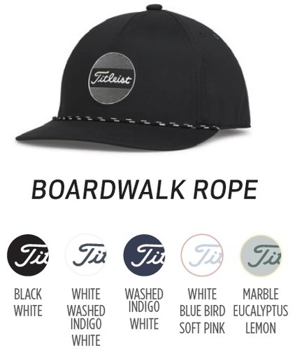 [TH23ABRC] Titleist Boardwalk Rope Hat*