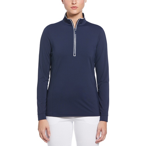 Ladies Original Penguin Lightweight Veronica 1/4 Zip Pullover	